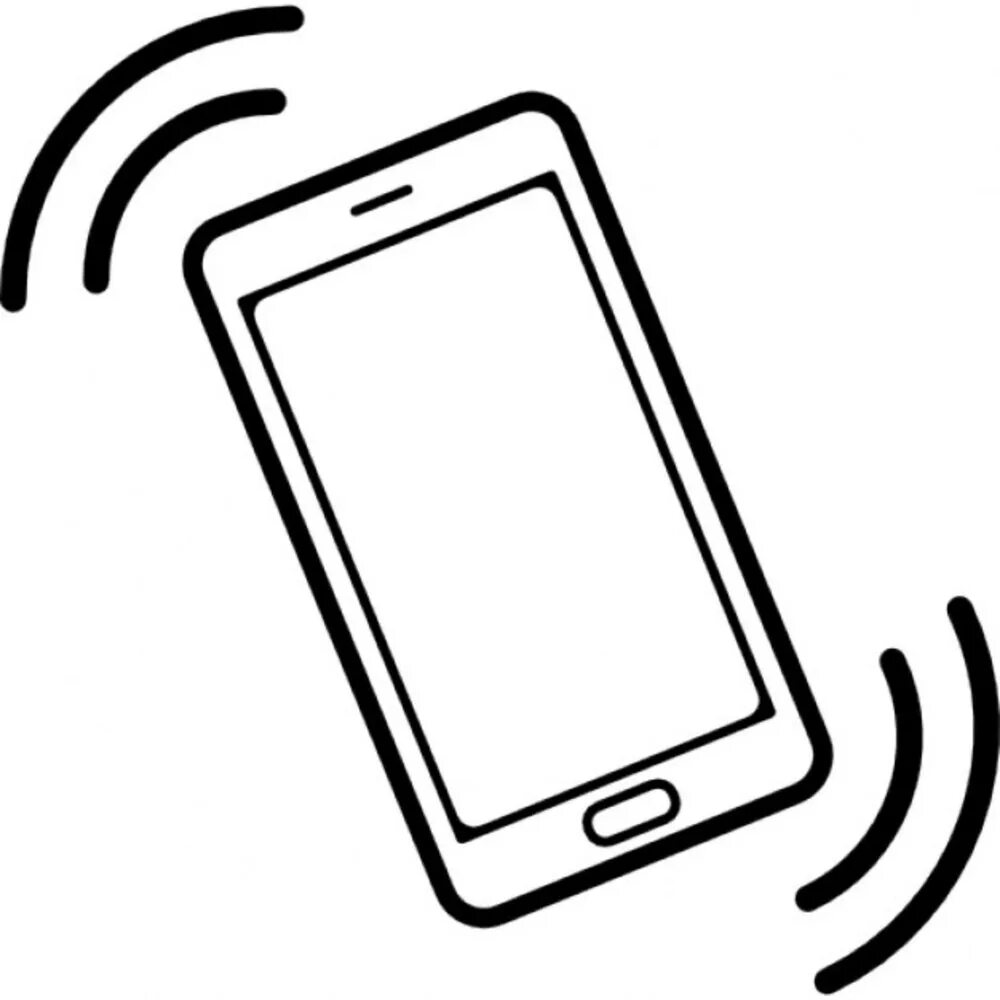 Графическое изображение телефона