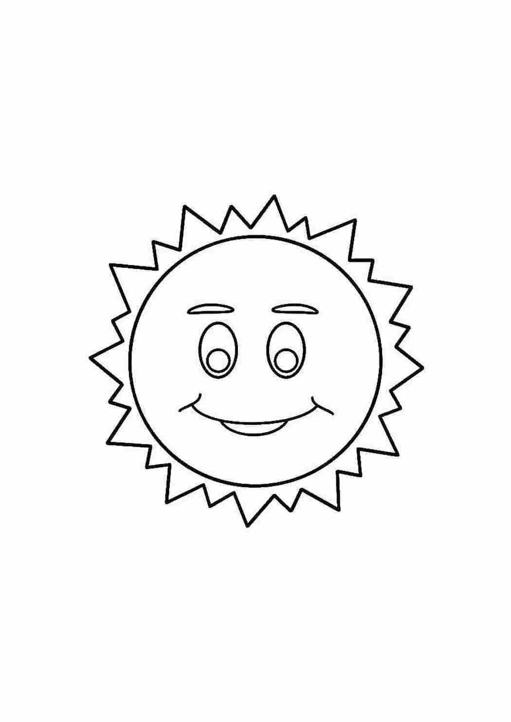 Солнышко шаблон для детей. Раскраска. Солнышко. Солнце без лучиков раскраска. Солнышко раскраска для детей без лучиков.