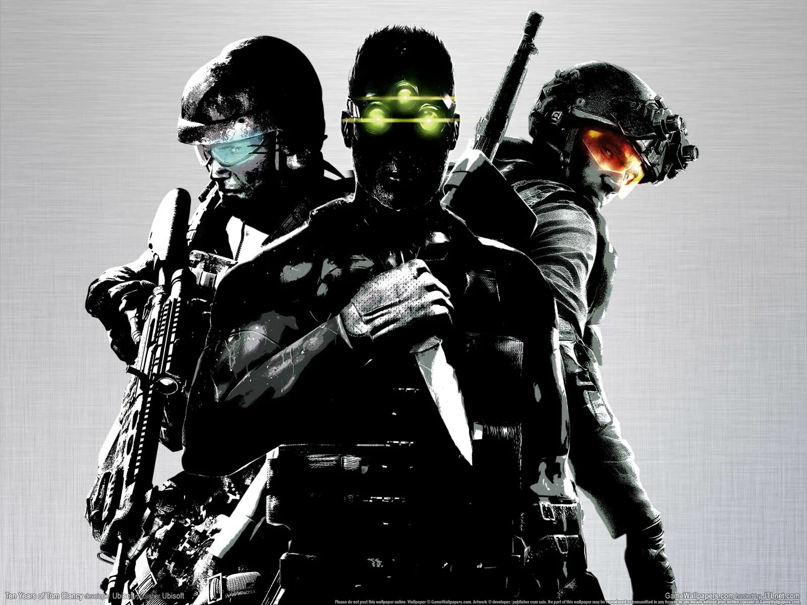 Tom clancy s оружие. Rainbow Six Siege. Splinter Cell оружие. Rainbow Six Splinter Cell. Игровые заставки на рабочий стол.