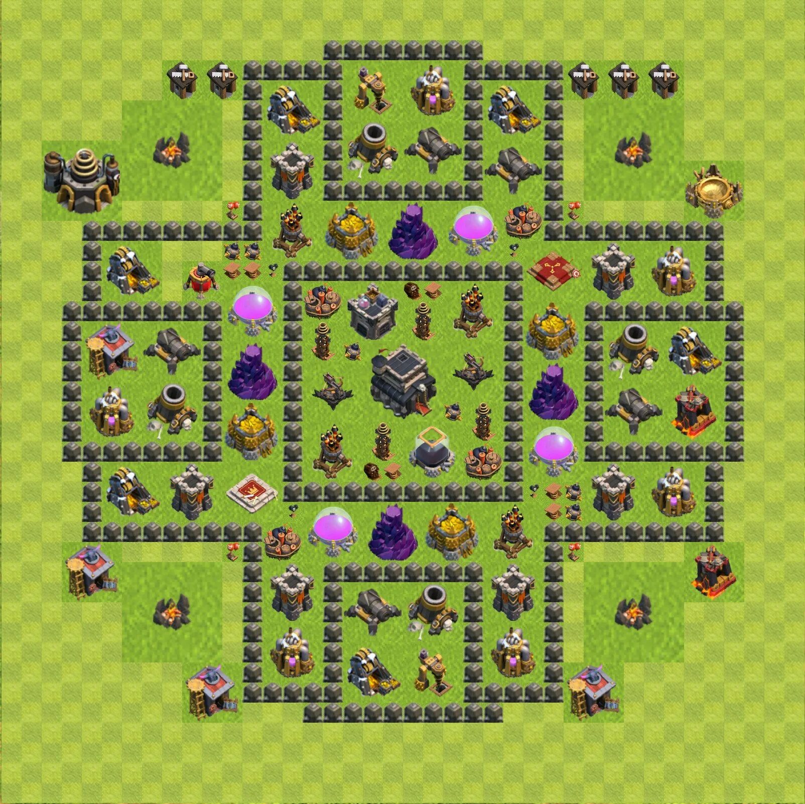 Clash of clans местоположение