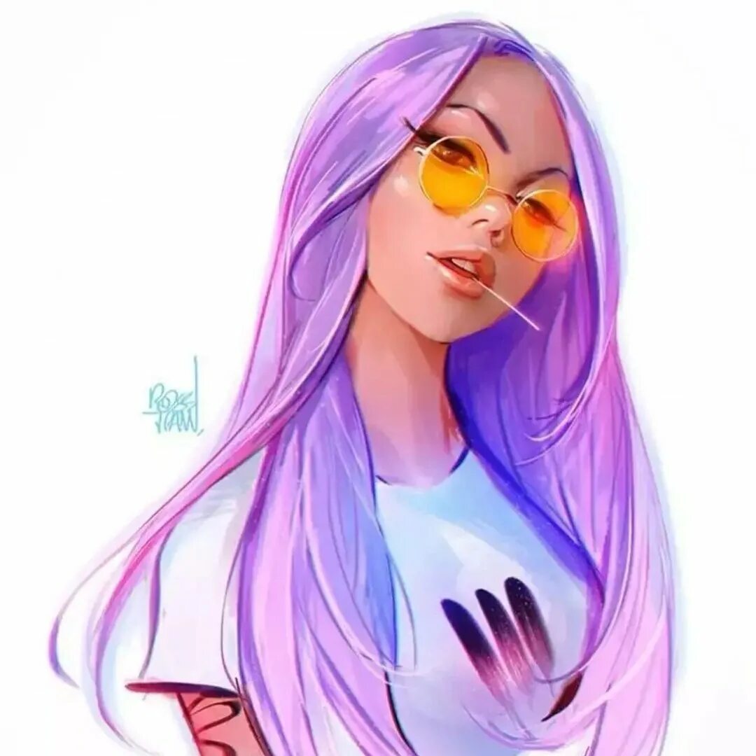 Красивая мультяшная аватарка. Фото на аву мультяшные. Мультяшная девушка в очках. Ариана гранде арты мультяшка. Татьяна принц.