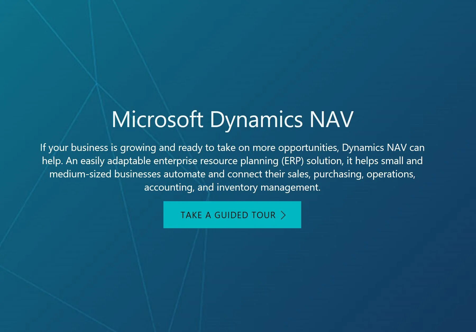 Microsoft Dynamics nav 2018.