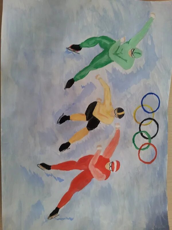 Рисование 4 класс олимпийские игры. Олимпийские игры рисунок. Олимпийские игры детские рисунки. Детские рисунки про Олимпиаду. Рисунок на олимпийскую тему.