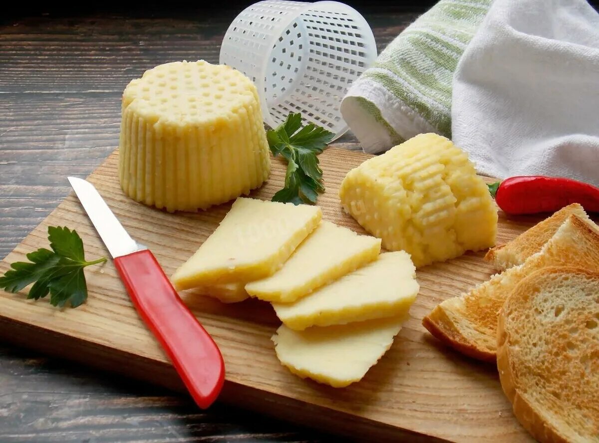 Простой рецепт сыра из молока