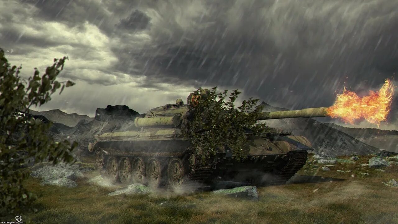 Вот могла. Т55а мир танков. Т55а World of Tanks Blitz. Фон для танков. World of Tanks 2560 х 1440.