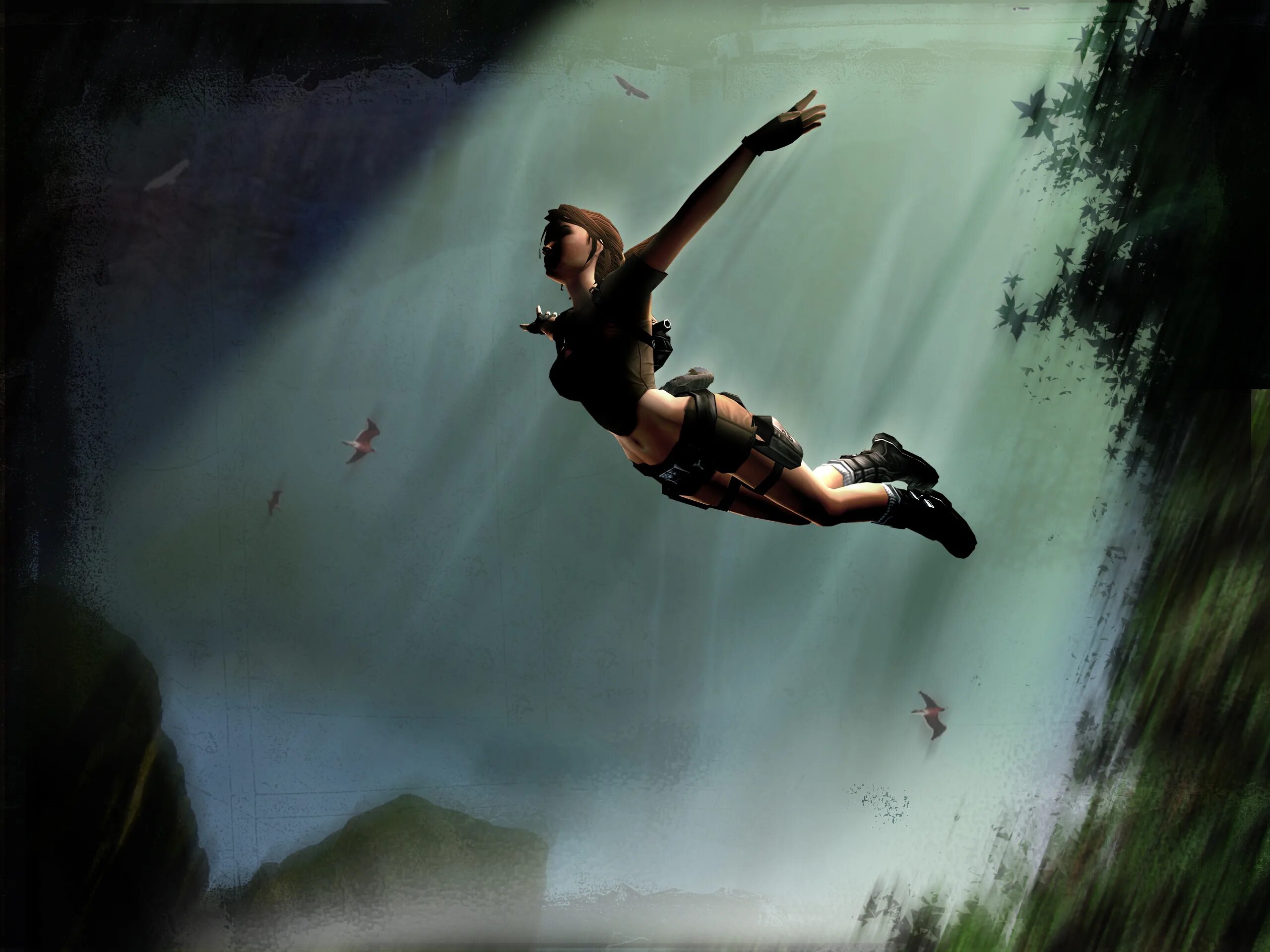 Томб Райдер Legend. Tomb Raider Art. Шаг в бездну 4