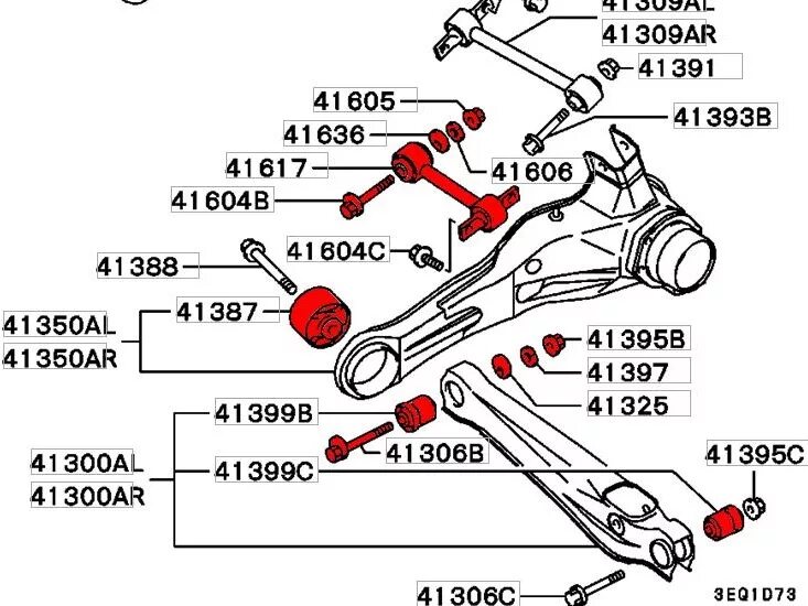 Задняя подвеска mitsubishi. Мицубиси ланцер 9 задняя подвеска. Задняя подвеска Mitsubishi Lancer 10. Сайлентблоки передней подвески Лансер 10 схема. Сайлентблоки задней подвески Mitsubishi Лансер 10.