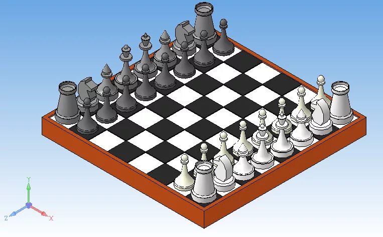 Шахматы 3д. Шахматы для незрячих. Chess 3d model 3s printer. Игра шахматы на троих. Шахматная доска.