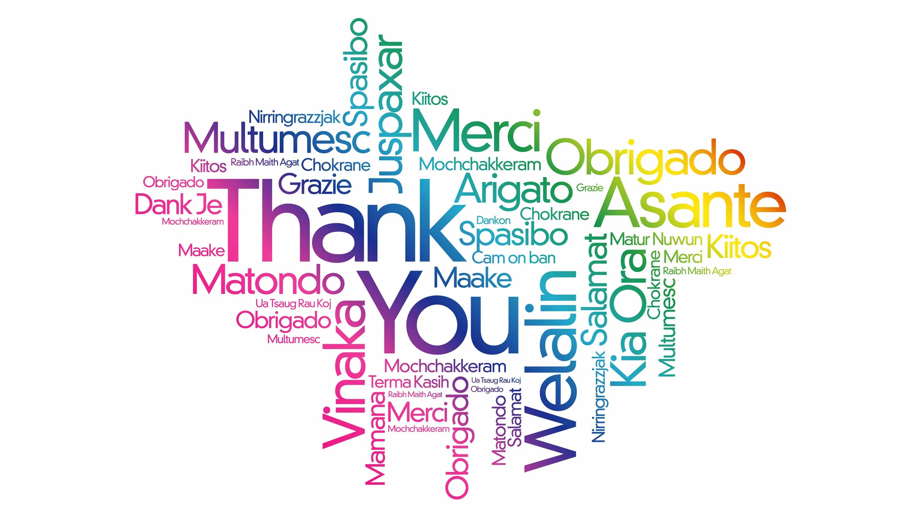 Спасибо на румынском. Спасибо облако слов. спасибо на несколько языков фон. thank you in all languages. thank you for all languages.