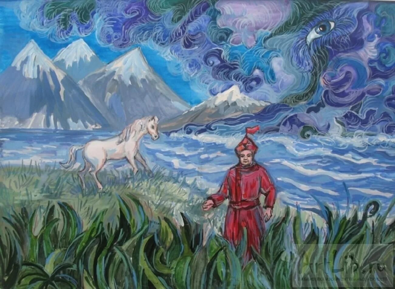 Легенды картинки. АК байтал сказка. Бурятские сказки. Иллюстрации к бурятским сказкам и легендам. Кыргызские сказания.