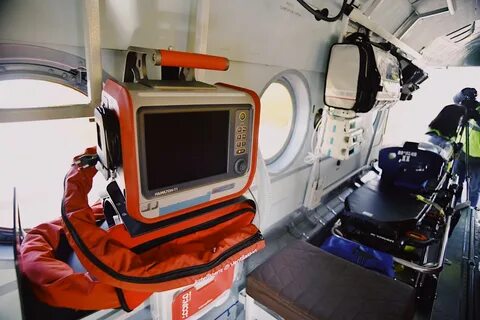 Что входит стандартное оснащение вертолета санитарной авиации