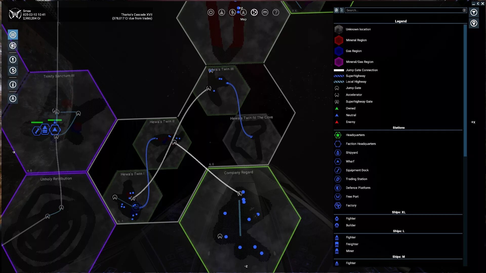 Спільнота Steam :: Посібник :: X4 sector map