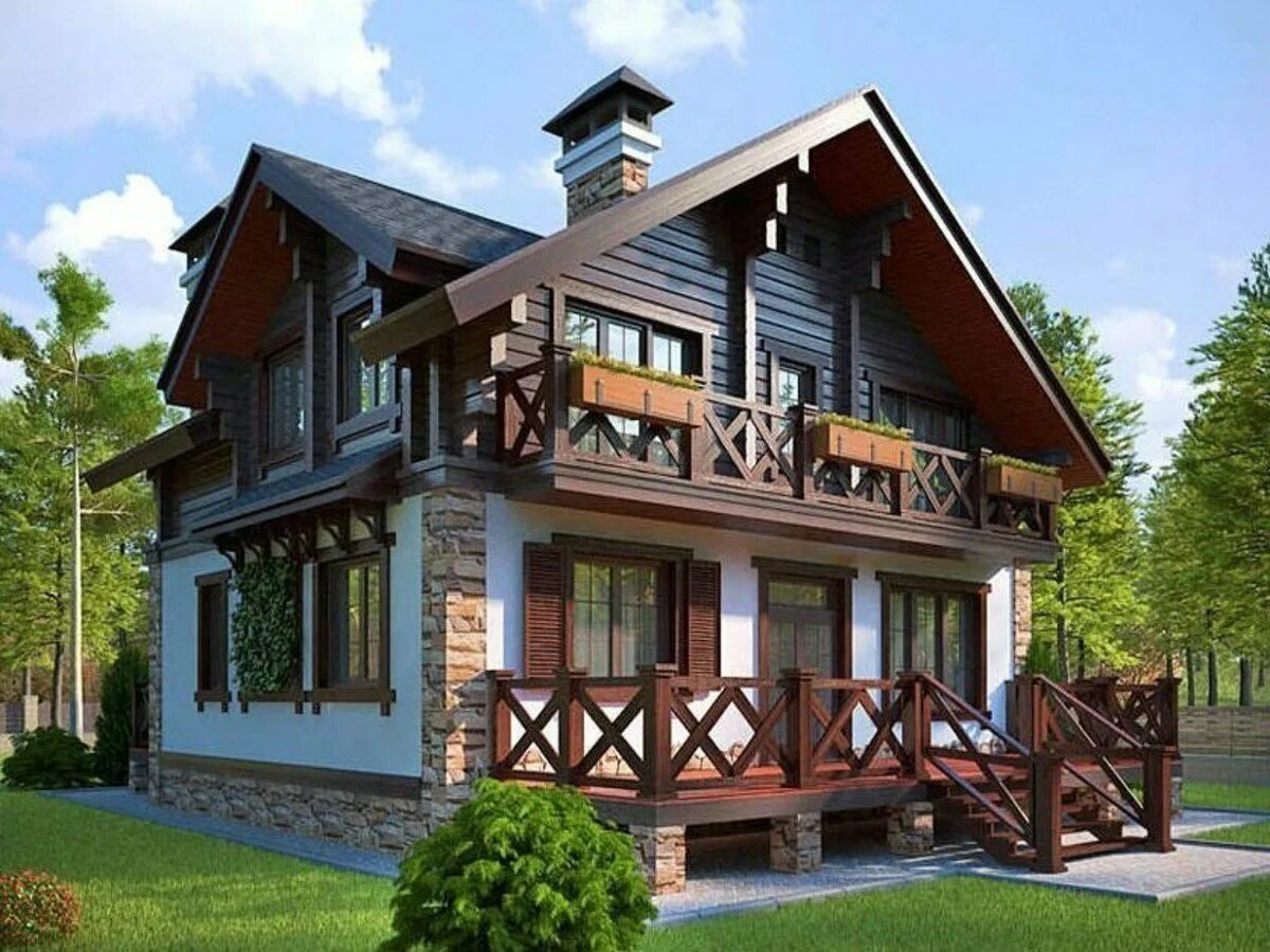 Дом из кирпича и дерева. Дом шале 7024. фахверк в стиле шале. стиль шале фасад. фахверк альпийский.
