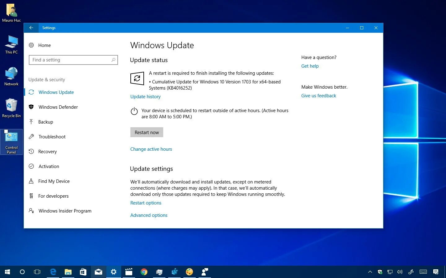 Виндовс 10 1703. Виндовс апдейт. Windows 10 update. Сборки виндовс 10. Windows upd