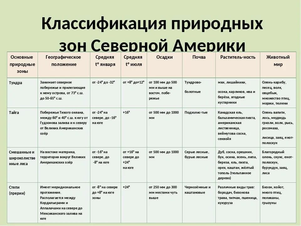 Название природных зон 6 класс география. Природные зоны Северной Америки таблица. Природные зоны Северной Америки таблица 7 класс география таблица. Природные зоны Северной Америки 7 класс таблица. Природные зоны Северной Америки 7 класс таблица природные зоны.