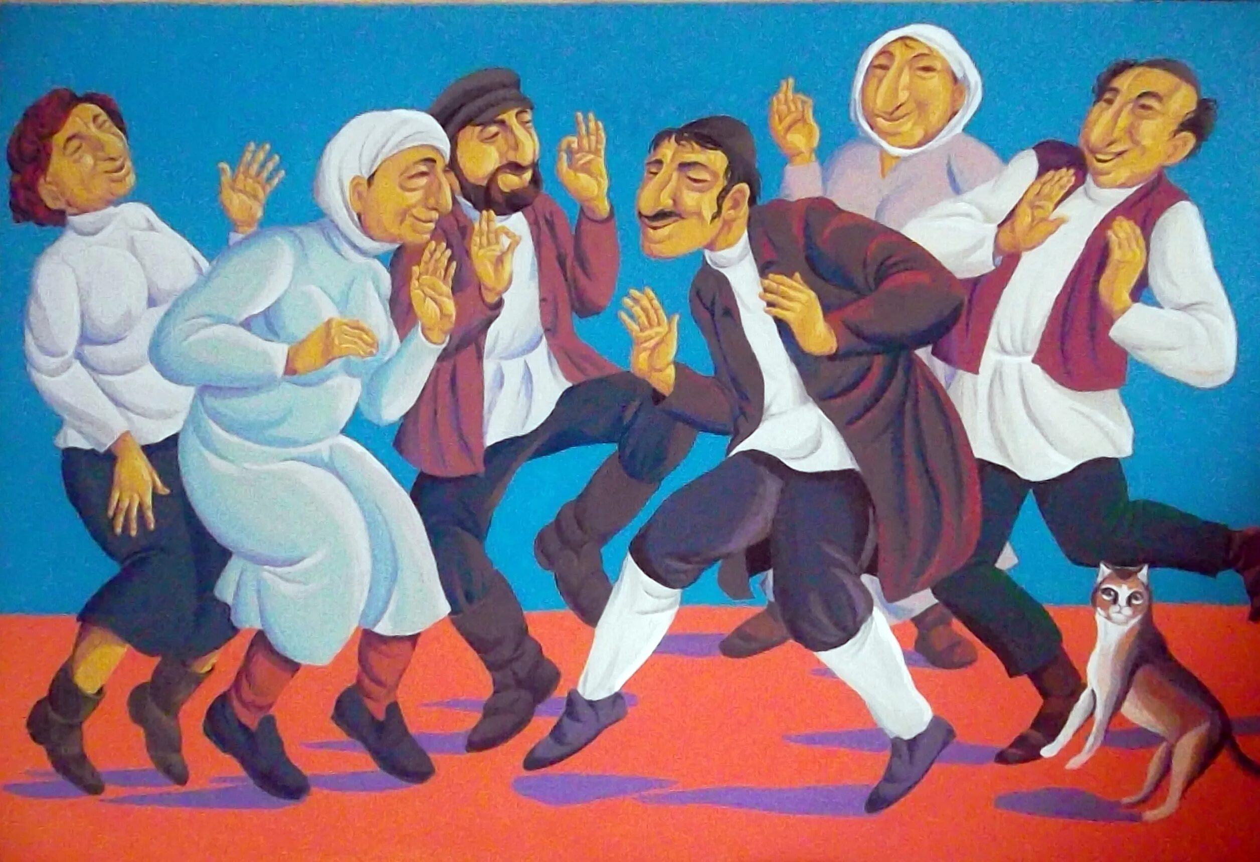 Танцует еврейки