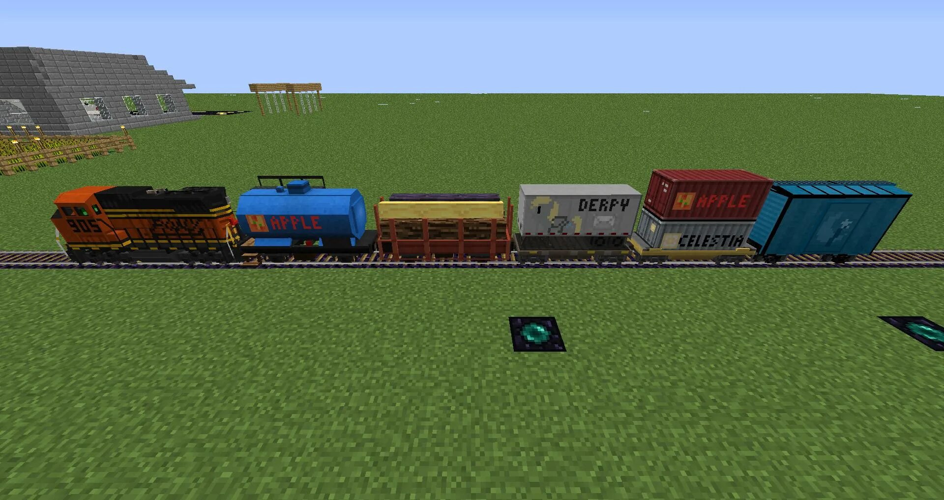 Immersive railroading 1. Поезда в майнкрафте immersive railroading. Мод на поезда. 21 1. Вл10 майнкрафт.