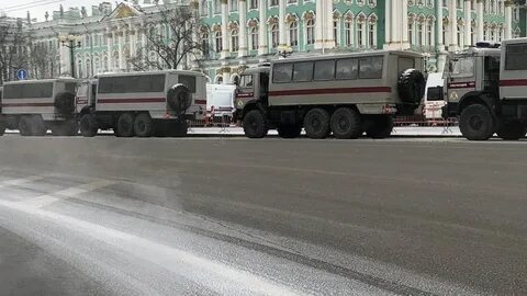 Колонна росгвардии