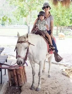 Mom riding
