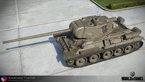 Konštrukta T-34/100,World of Tanks,Обновление 0.9.13. 
