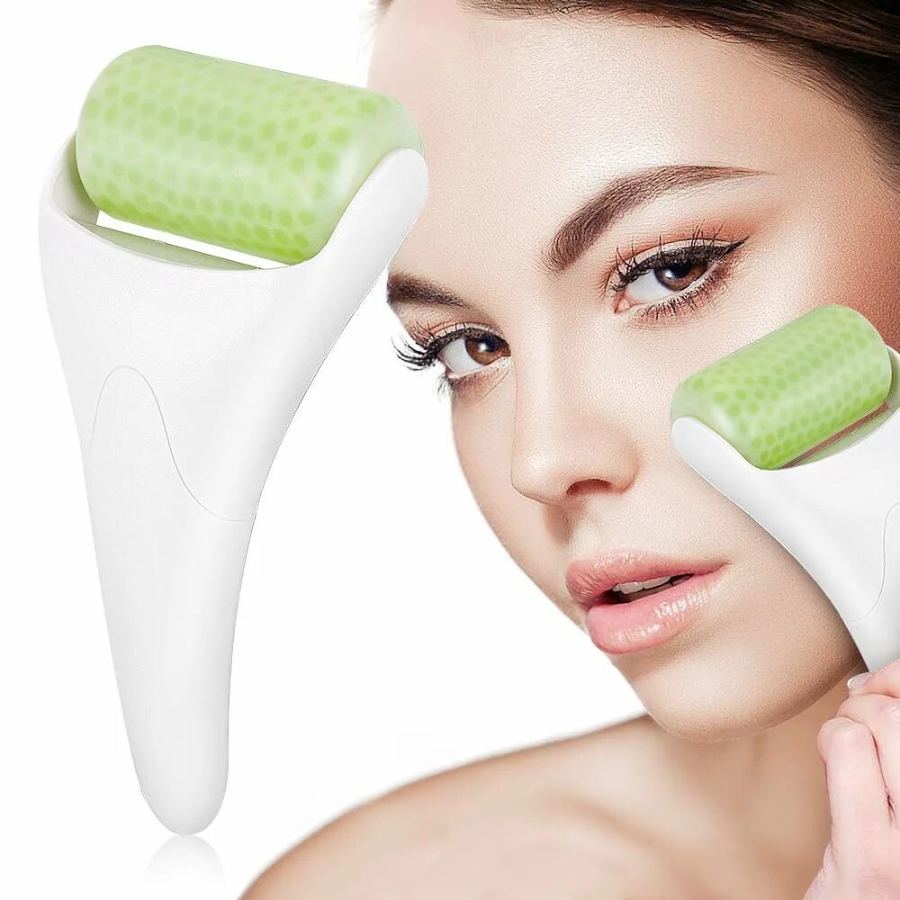 Rolls face. Ice Roller для лица. Массажер для лица Skin Care products & Massager for Skin. Ice face Roller Massager. Охлаждающий массажер для лица.