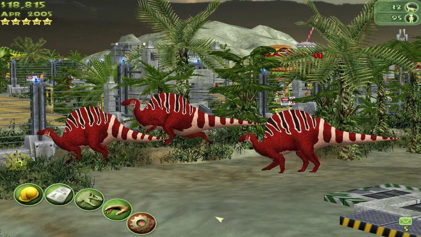 Игры парк юрский периода динозавров