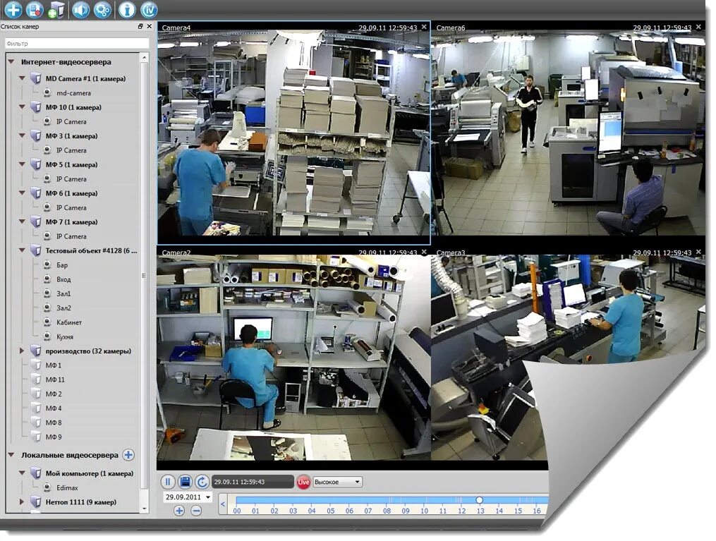 Internet cameras. Видеонаблюдение в цеху. Производство видеокамер. Софт для видеонаблюдения. Камеры на производстве.