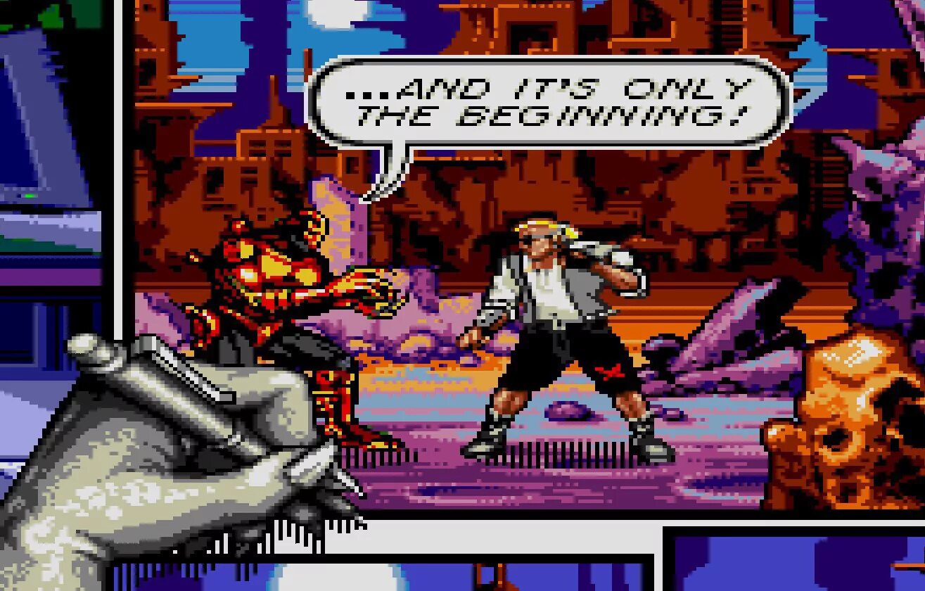 Игра Sega: comix Zone. Игра на сеге комикс зона. Sega Mega Drive 2 comix Zone. Комикс зон сега обложка. Как звали крысу в игре comix zone