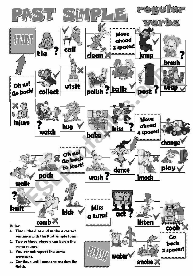 Past simple Regular verbs Board game. Past simple игра. Английский boardgame past simple. Past simple Irregular verbs boardgame.