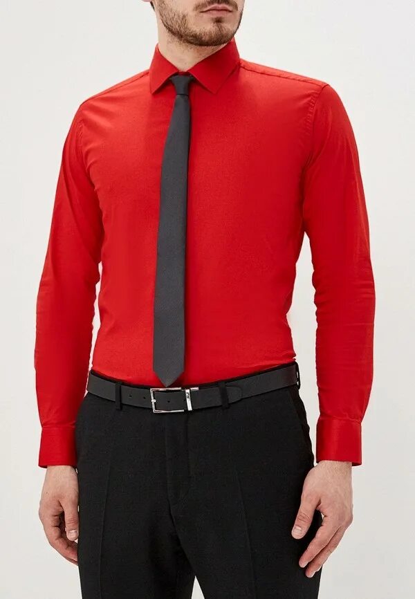 Красная рубашка текст. Красная рубашка. Рубашка с красным галстуком. Красная сорочка мужская. Рубашка мужская с длинным рукавом красная.
