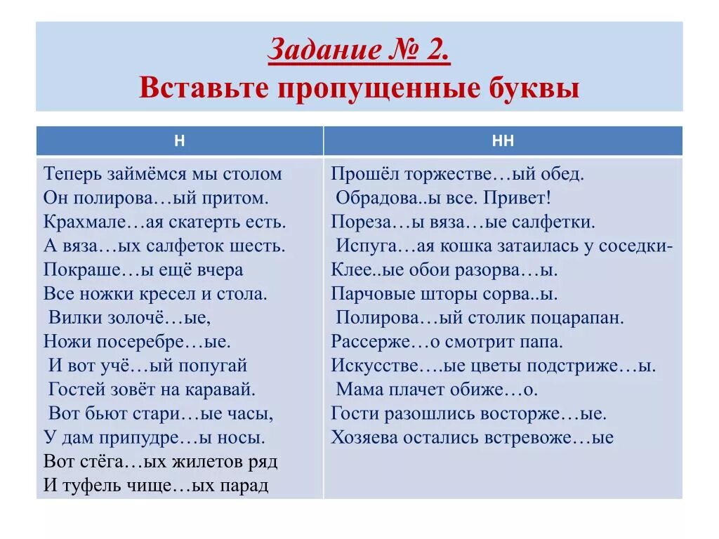 Трава подстриже н нн а. Теперь займемся мы столом он полированный притом. Задание два вставьте пропущенные буквы н НН теперь займемся слогом. Теперь займемся мы столом он полированный притом стихотворение. Все притом притом стих.