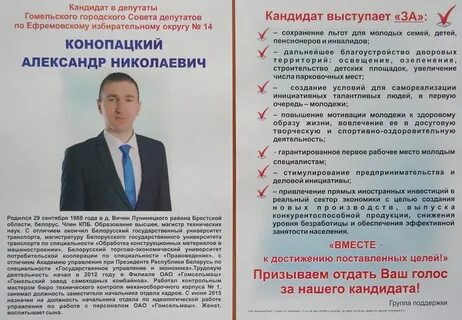 Программа депутата городской думы