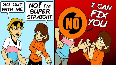 He is straight