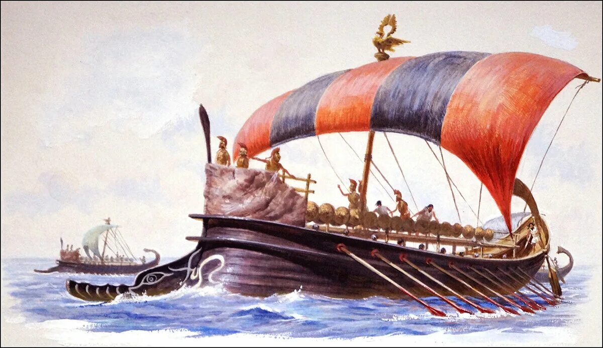 как назывались корабли с тремя рядами весел. греческая трирема. триера греческий военный корабль. как назывались корабли с тремя рядами весел. галеры древней греции.