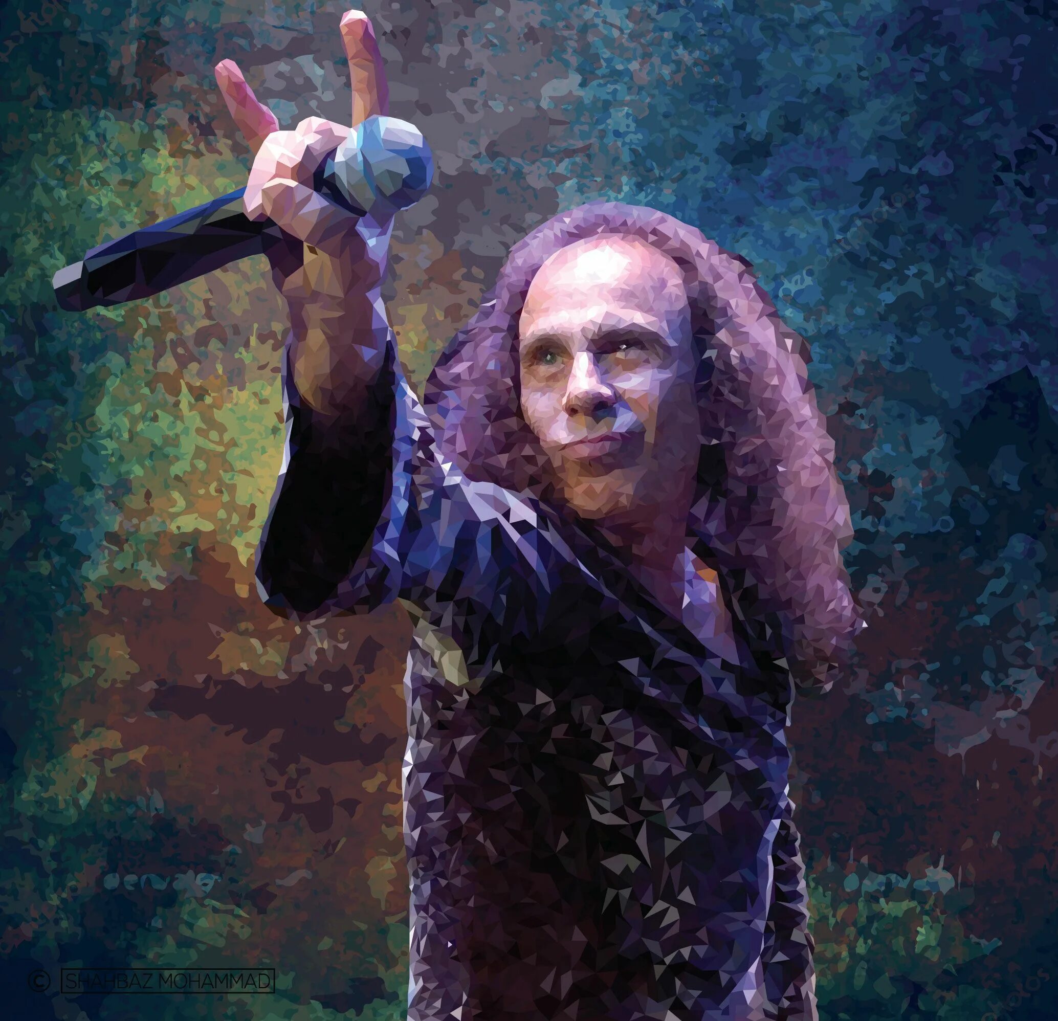 James dio. Ronnie James Dio молодой.