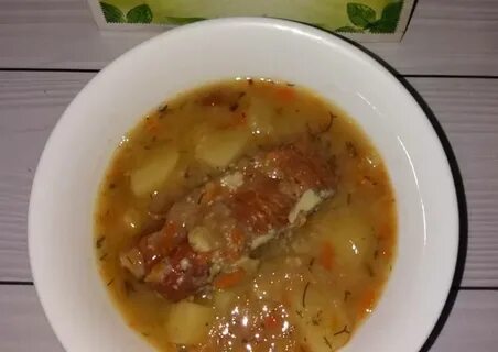 Гороховый суп с мясом мультиварке