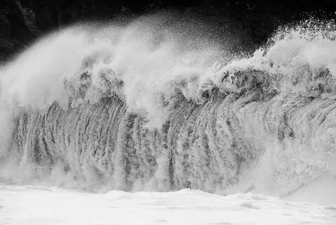 Broken waves