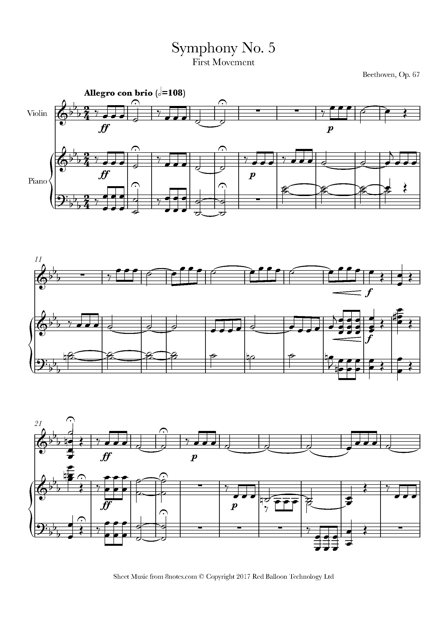 Allegro 5 c. Allegro con brio ноты. бетховен симфония 5 allegro con brio. людвиг ван бетховен - симфония n 5 allegro con brio ноты. симфония бетховена ноты.