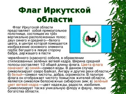 Иркутская область краткое сообщение