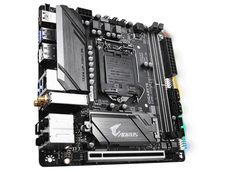 Gigabyte lga1151 v2 z390. Gigabyte z390 aorus pro wifi. z390 сокет. aorus z390i. gigabyte z390 i aorus pro wifi фото.