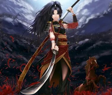 Samurai girl fight