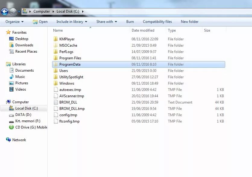 Program folder. New folder что это за программа. local disk. записи квот для локал диск. programdata avg.