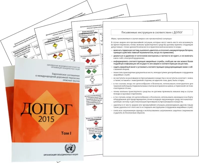 Подлинность допог. ДОПОГ 1.1.3.3. Письменные инструкции. Письменные инструкции ДОПОГ. ДОПОГ на топливозаправщик.