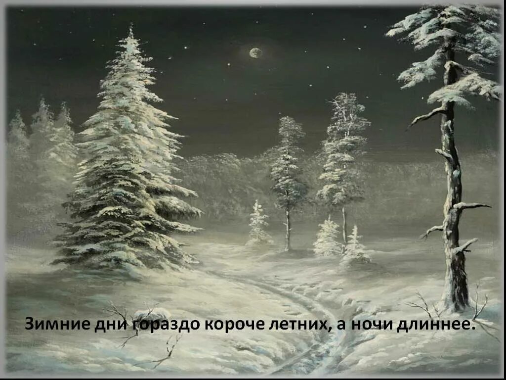 Зима пейзаж. Цветы зимой. Березы живопись. Когда сутки короче зимой и летом. К вечеру.