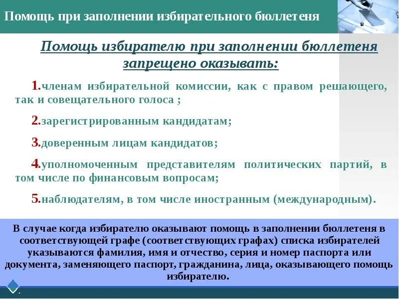 Право решающего и совещательного голоса. Статус члена избирательной комиссии