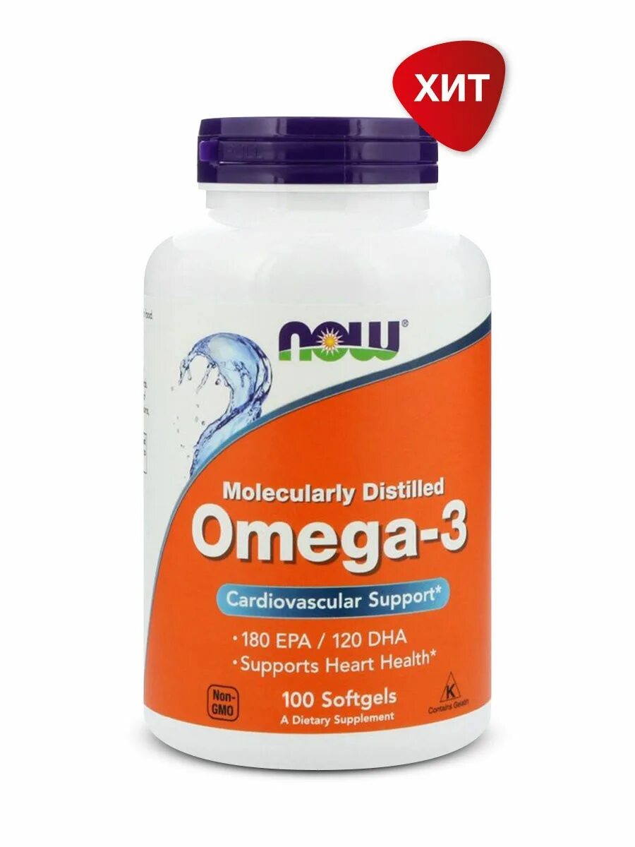 Now Omega-3 1000 (100 капс.). Now foods, Omega-3, 180 EPA / 120 DHA, 180 Softgels. Now Омега 3 1000 мг. Now Omega-3 (100 капсул). Now omega купить