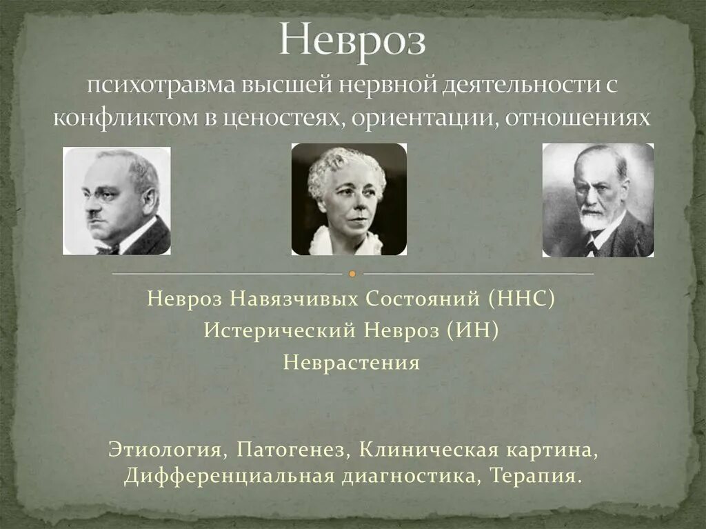 Невроз и организм. Психологический невроз. понятие невроз было введено. классификация неврозов по фрейду. понятие о неврозах.