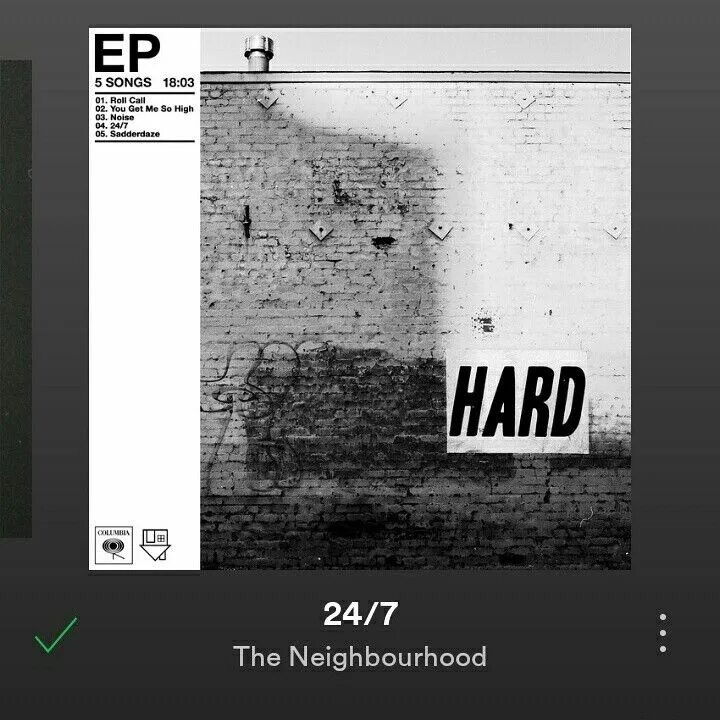 The neighbourhood you get me so high. You get me so High the neighbourhood. You get me so High. You're so High.
