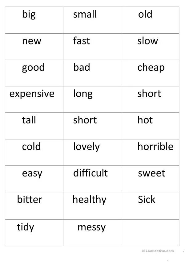 Opposite expensive
