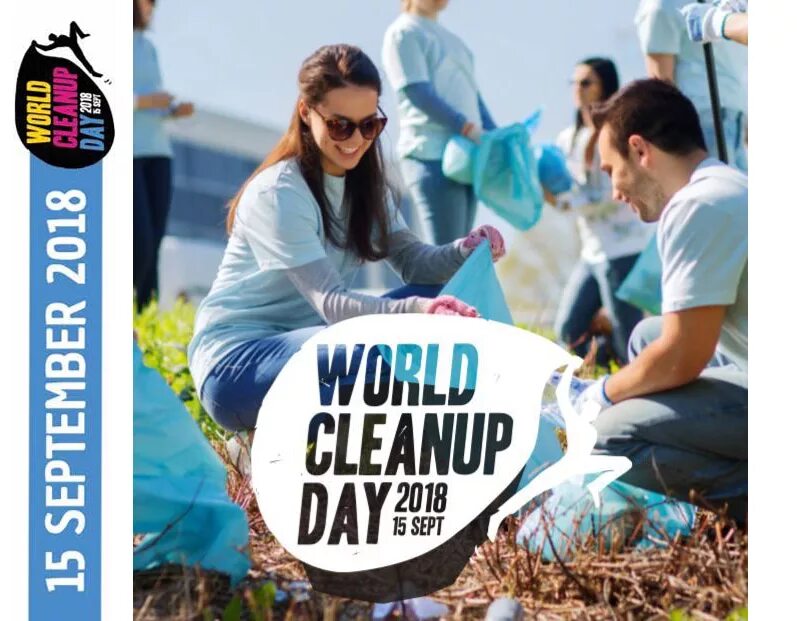 World Cleanup Day. World Cleaning Day!. World clean up Day лого. Beach Cleanup Day.